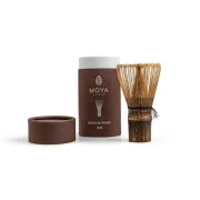 Moya Matcha Chasen miotełka bambusowa do matchy ciemny