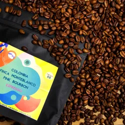 Colombia Finca Monteblanco Pink Bourbon Natural waga 1000