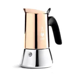 Bialetti New Venus kawiarka stalowa na indukcję pojemność 4 tz / 170 ml kolor miedziana