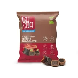 COCOA Rabarbar w czekoladzie creamy BIO waga 70 g
