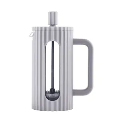 Klausberg French press zaparzacz do kawy i herbaty pojemność 350 ml kolor szary
