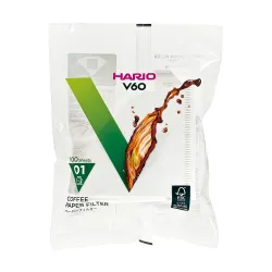 Hario filtry papierowe 100 szt. do drippera V60 rozmiar 01