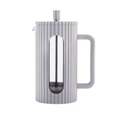 Klausberg French press zaparzacz do kawy i herbaty pojemność 1000 ml kolor szary