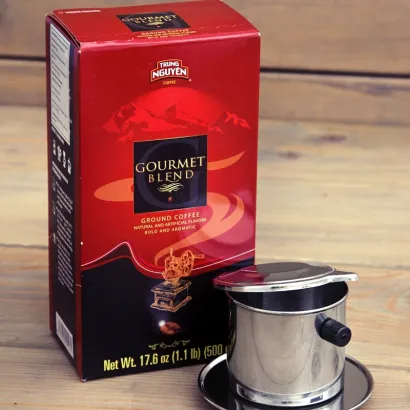 Zestaw kawa Phin Gourmet Blend i zaparzacz Phin pojemność 140 ml - zdjęcie 2
