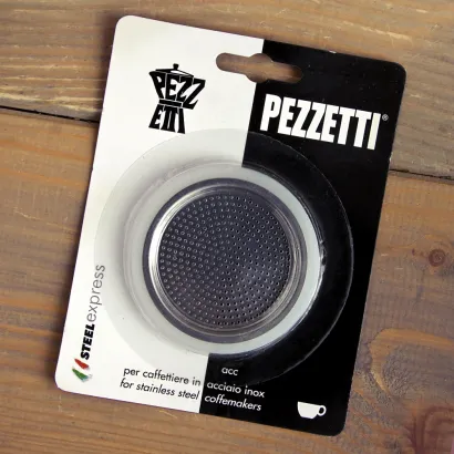 Uszczelki + sitko do kawiarek stal. Pezzetti pojemność 6 tz - miniatura 2