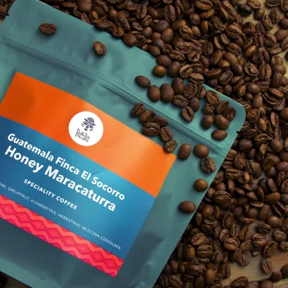 Guatemala Finca El Socorro Honey Maracaturra waga 200 - miniatura 1