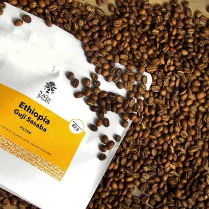 Ethiopia Guji Sasaba Gr.1 Washed waga 250 - miniatura 1