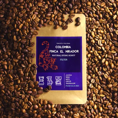 Colombia Finca El mirador Bourbon Natural Hydro Honey waga 200 - miniatura 1