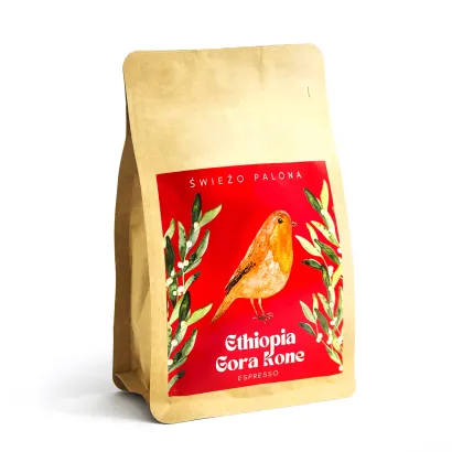 Ethiopia Gora Kone Natural waga 250 zmielona do French Press/Aeropress - miniatura 2