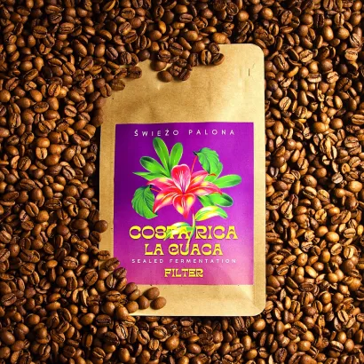 Costa Rica La Guaca Sealed Fermentation Honey waga 200 zmielona do przelew/drip/chemex - miniatura 1