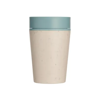 Kubek Circular Cup pojemność 227ml kolor kremowo - błękitny - zdjęcie 3