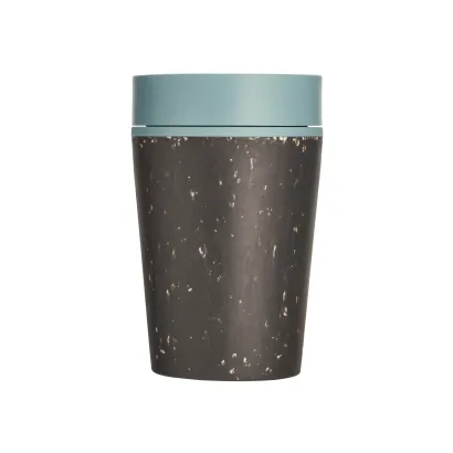 Kubek Circular Cup pojemność 227ml kolor czarno - błękitny - zdjęcie 3