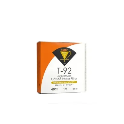 CAFEC Filtry papierowe T-92 Light Roast 40 szt. pojemność 1 filiżanka - miniatura 1