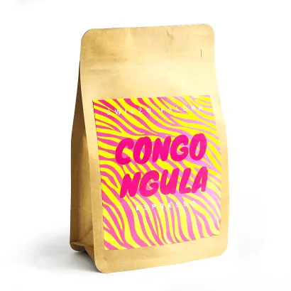 Congo Ngula Organic Washed waga 250 zmielona do frenchpress/Aeropress - miniatura 1