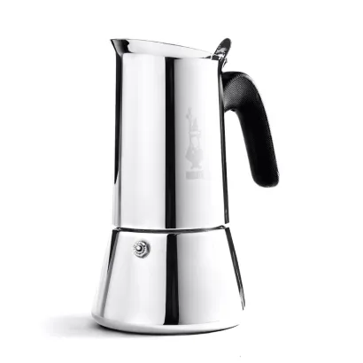 Bialetti New Venus kawiarka stalowa na indukcję pojemność 10 tz / 460 ml kolor srebrna - zdjęcie 1