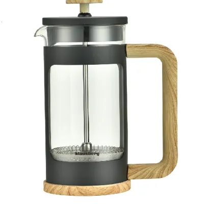 Klausberg French press zaparzacz drewniany pojemność 350 ml - miniatura 1