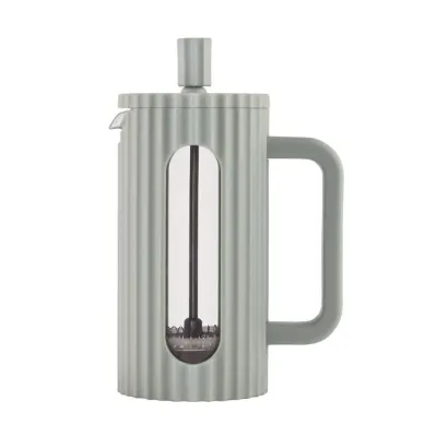 Klausberg French press zaparzacz do kawy i herbaty pojemność 350 ml kolor oliwkowy - miniatura 1