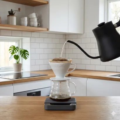 Hario dripper V60 ceramiczn kolor biały rozmiar V01 - miniatura 2