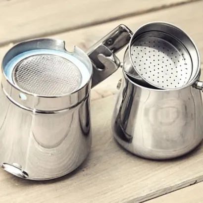 Giannini Giannina Restyling kawiarka stalowa na indukcję pojemność 6 tz / 300 ml kolor srebrna - zdjęcie 4