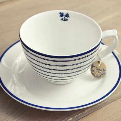 Laura Ashley Candy Stripe filiżanka cappuccino pojemność 230 ml - zdjęcie 2