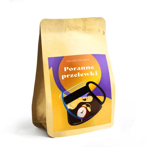 Poranne Przelewki Indonesia Gayo Wet Hulled kawa ziarnista waga 500g