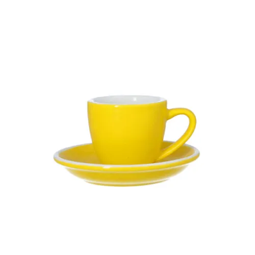 EPIC filiżanka do espresso pojemność 70 ml kolor żółta