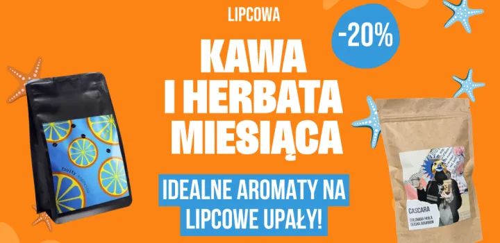 Kawa i herbata lipca: PIXEL Fruity Espresso i Cascara 20% taniej!