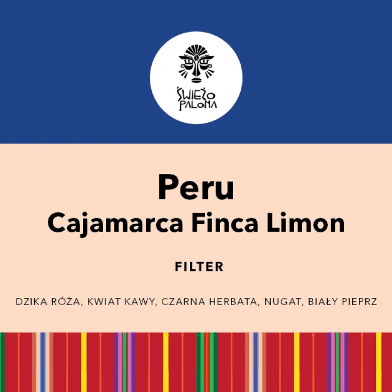 Peru Cajamarca Limon Grade 1 Washed waga 250 zmielona do french press / Aeropress