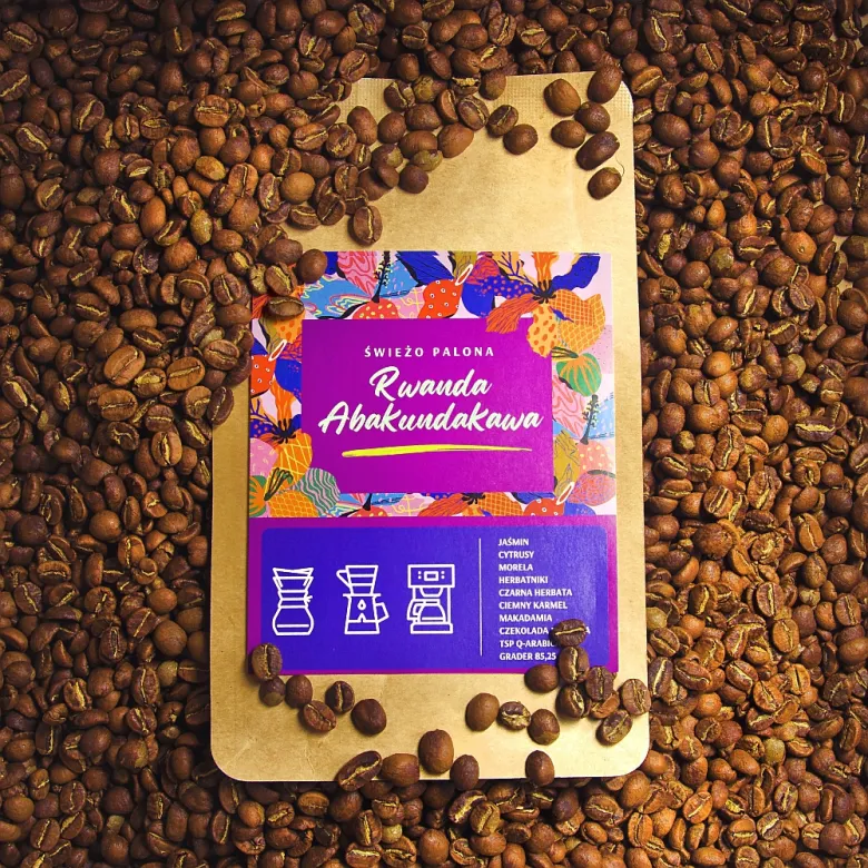 Rwanda Abakundakawa Washed waga 250 zmielona do drip/chemex/przelewowy