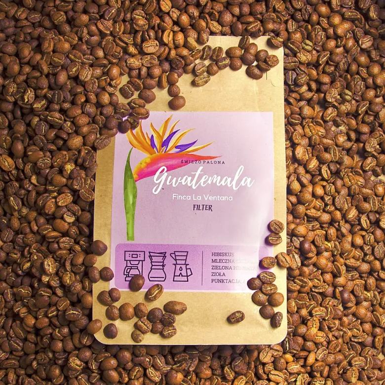 Gwatemala Finca La Ventana SHB Washed waga 1000