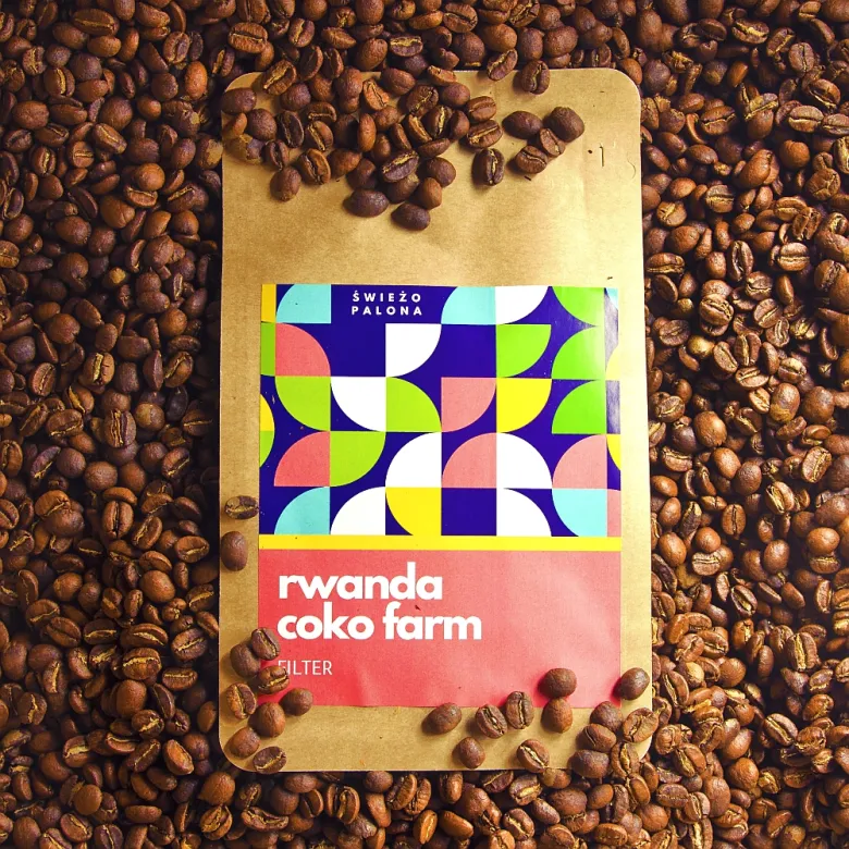 Rwanda Gakenke Coko Farm Washed waga 250 - zdjęcie 1