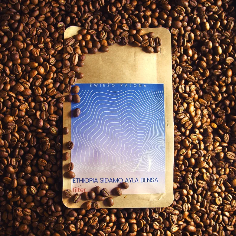 Ethiopia Sidamo Ayla Bensa Anaerobic Washed waga 1000 - zdjęcie 1