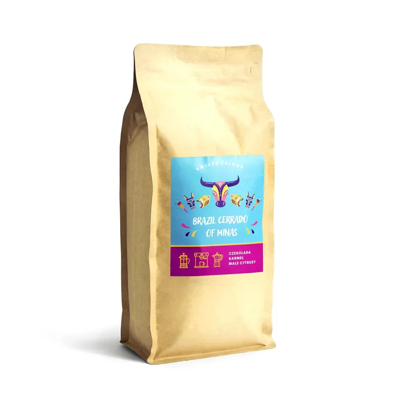 Brazil Cerrado Natural kawa ziarnista waga 1 kg - zdjęcie 1