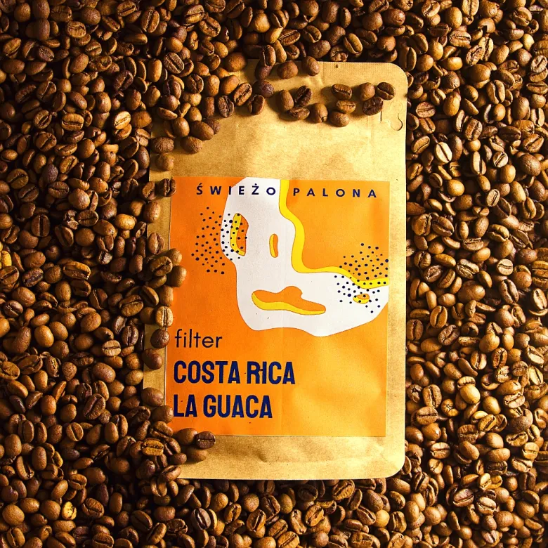 Costa Rica La Guaca Black Honey waga 200 zmielona do frenchpress/Aeropress