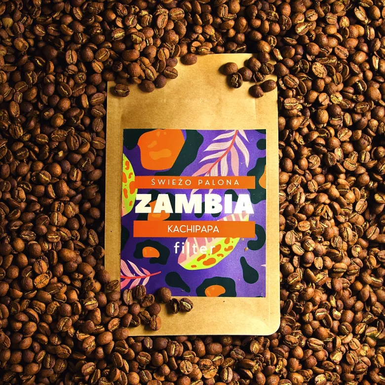 Zambia AA Kachipapa Washed waga 250 zmielona do french press/aeropress