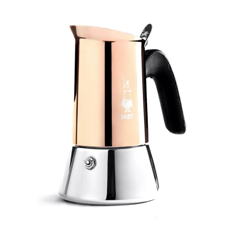 Bialetti New Venus kawiarka stalowa na indukcję pojemność 4 tz / 170 ml kolor miedziana - zdjęcie 1