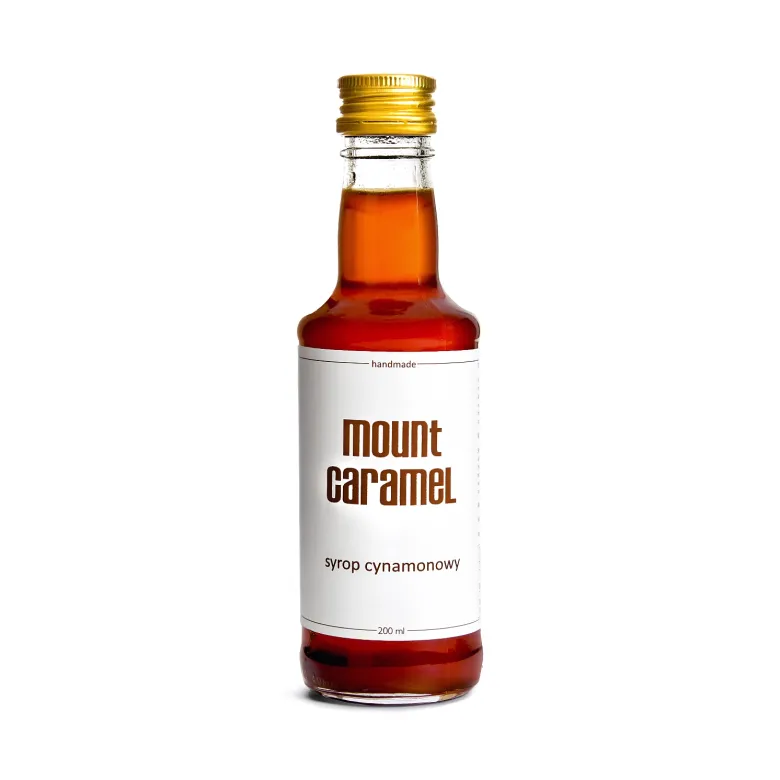 Mount Caramel Syrop cynamonowy pojemność 200 ml