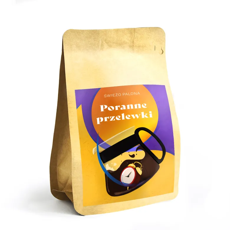 Poranne Przelewki Indonesia Gayo Wet Hulled kawa ziarnista waga 500g