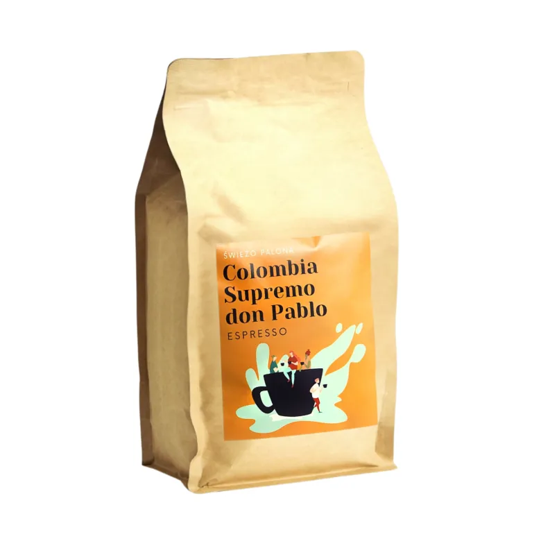 Colombia Supremo Don Pablo Washed kawa ziarnista waga 500 g