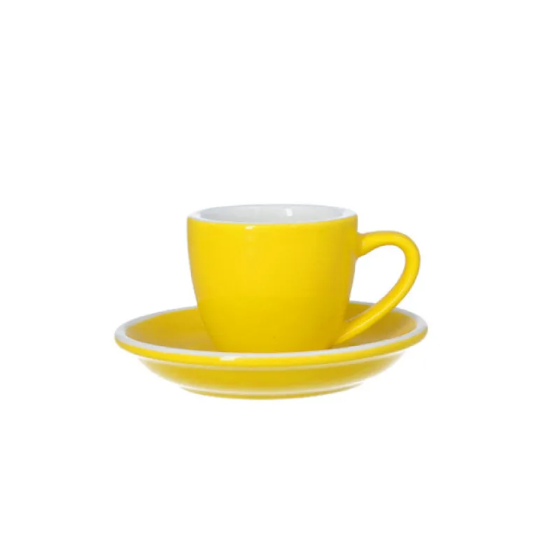 EPIC filiżanka do espresso pojemność 70 ml kolor żółta