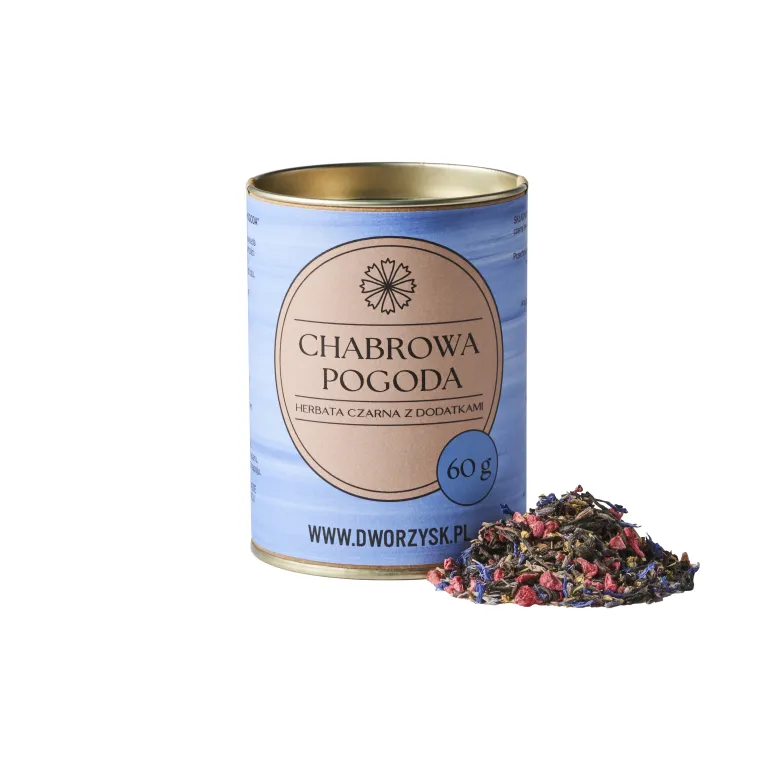 Dworzysk Herbatka czarna Chabrowa Pogoda waga 60 g