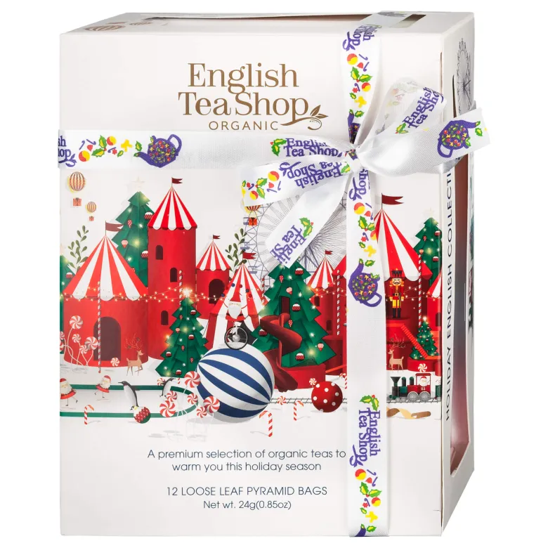 English Tea Shop świąteczny zestaw 12 herbat White Prism - zdjęcie 1