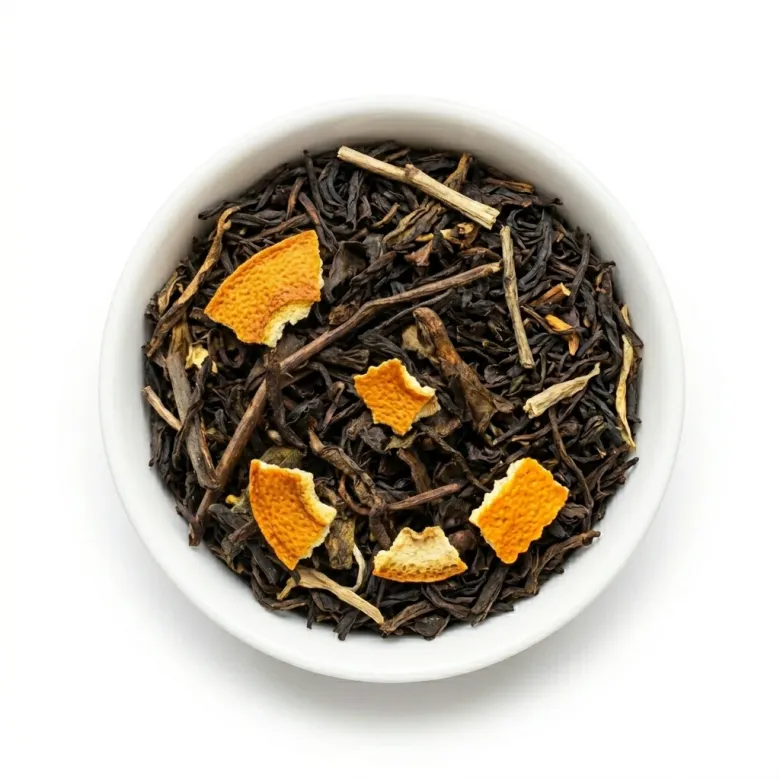 Herbatka owocowa Pu-erh pomarańcza-grapefruit waga 100 g